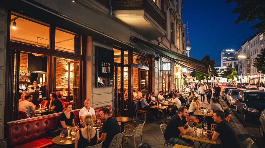 100 GRAMM Bar & Lounge, Cocktailbar in Berlin