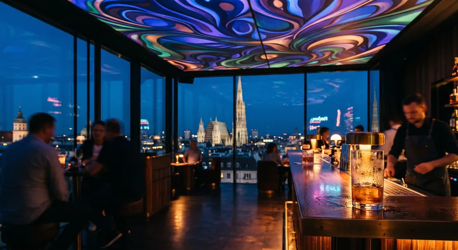 Das Loft, Rooftop-Bar in Wien