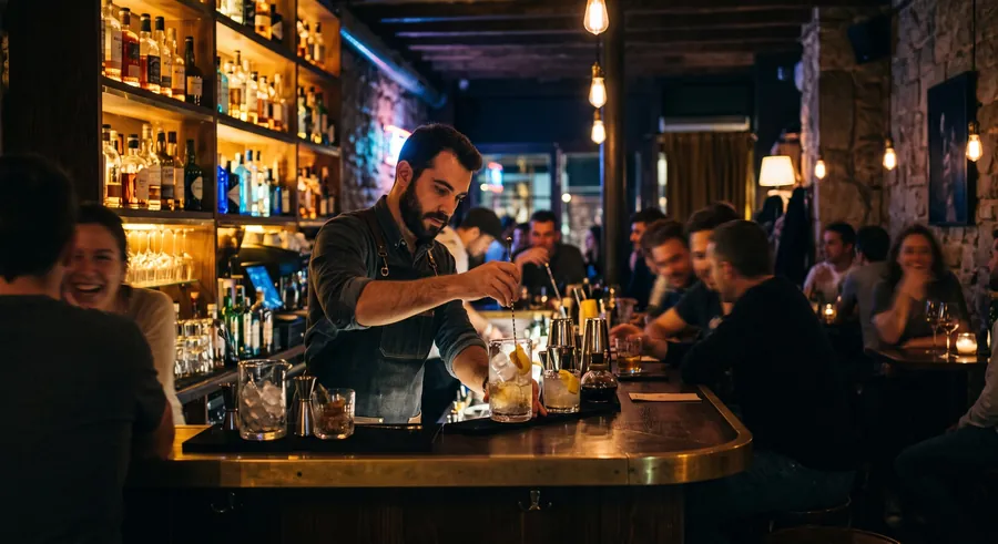 Dr. Stravinsky, Cocktailbar in Barcelona