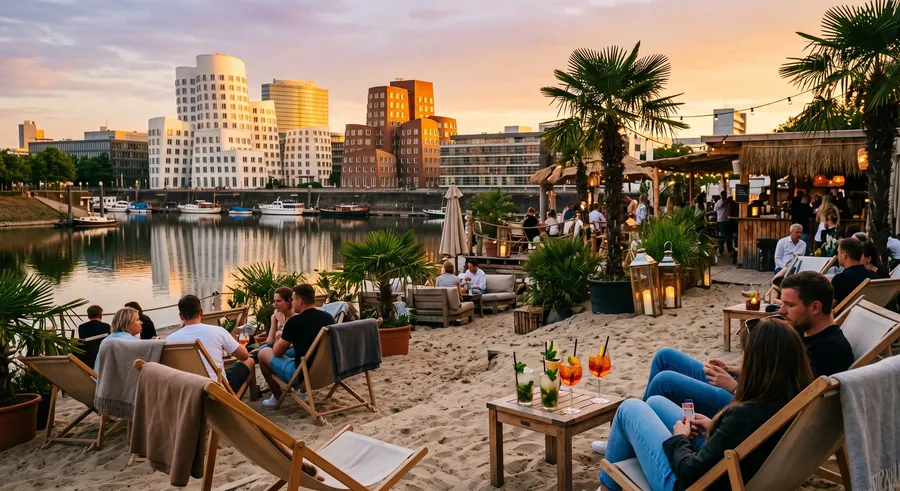 Monkey’s Island, Beach Club in Düsseldorf