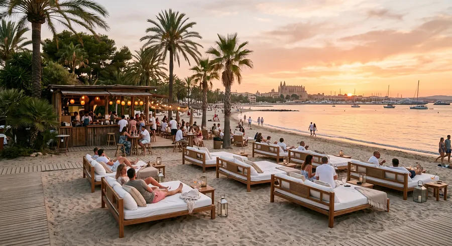 Nassau Beach Club, Beach Club in Mallorca