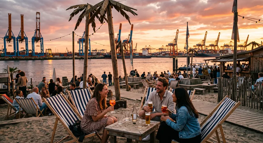 StrandPauli, Beach Club in Hamburg