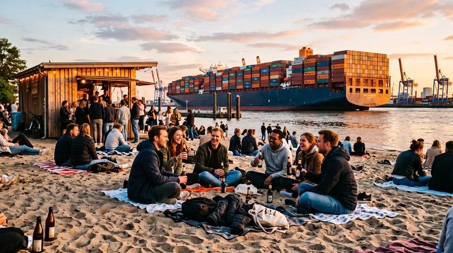 Strandperle, Beach Club in Hamburg