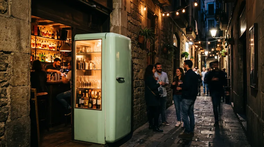 Barcelona bei Nacht