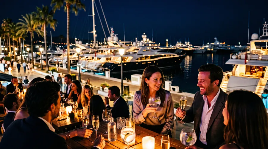 Marbella bei Nacht